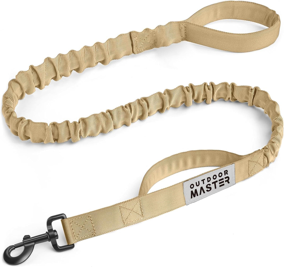 Premium Bungee Dog Leash - Heavy Duty with Shock Absorption & Padded Handles for Ultimate Comfort