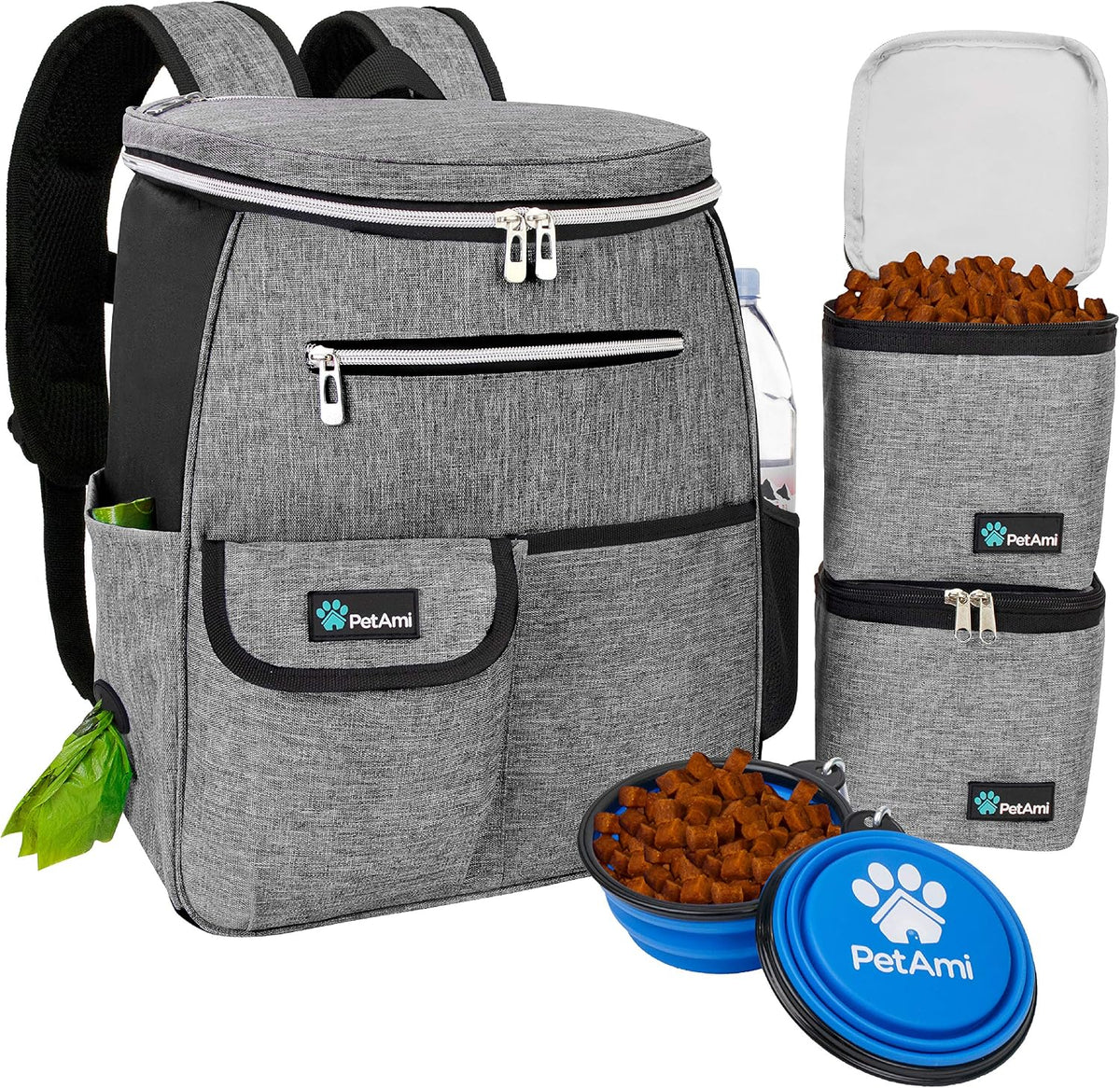 Spacious 27L Airline-Approved Dog Travel Backpack in Stylish Teal Blue for Adventurous Pet Owners