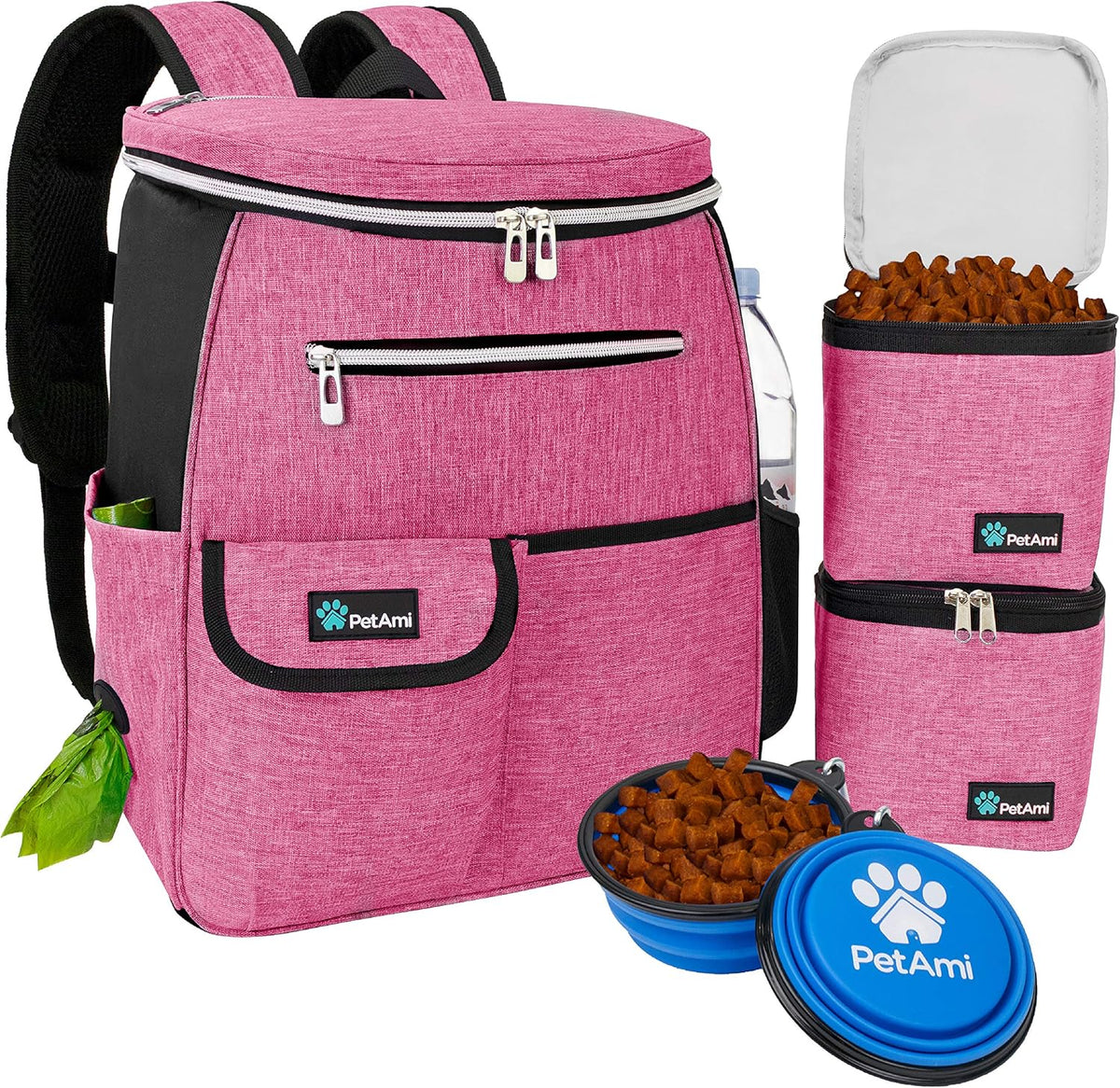 Spacious 27L Airline-Approved Dog Travel Backpack in Stylish Teal Blue for Adventurous Pet Owners
