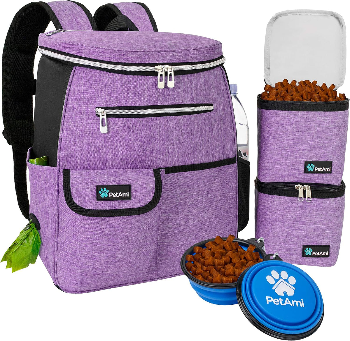Spacious 27L Airline-Approved Dog Travel Backpack in Stylish Teal Blue for Adventurous Pet Owners