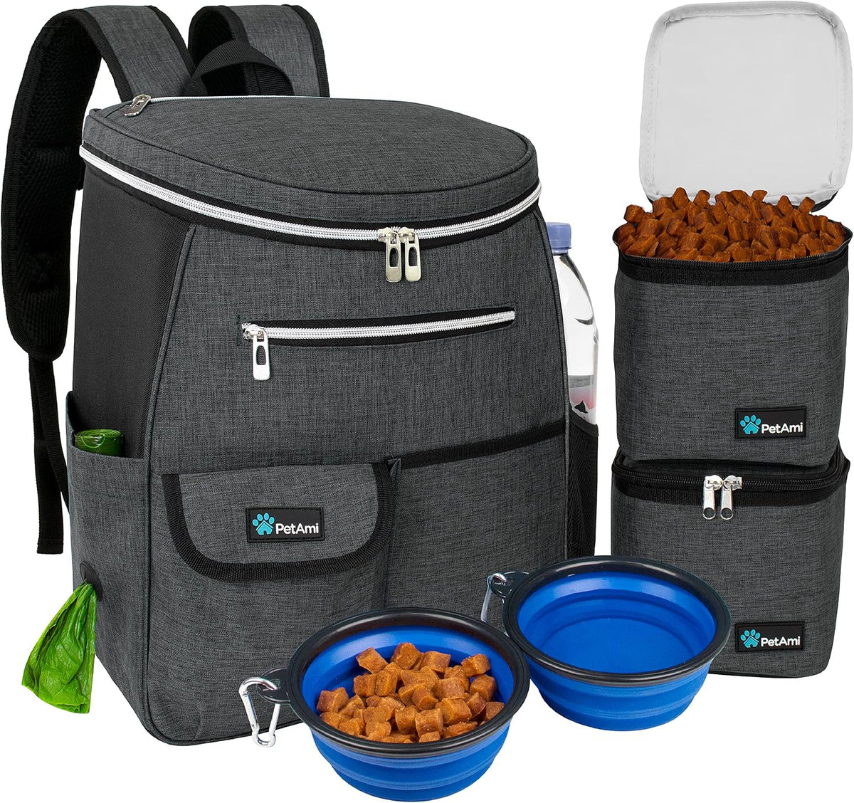 Spacious 27L Airline-Approved Dog Travel Backpack in Stylish Teal Blue for Adventurous Pet Owners