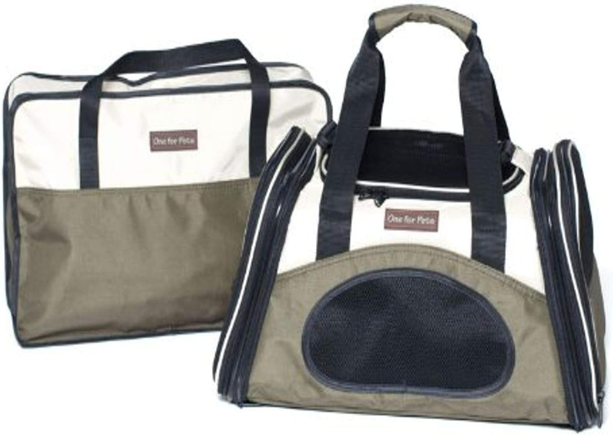 The Ultimate Olive Expandable Pet Carrier for Comfortable Travel